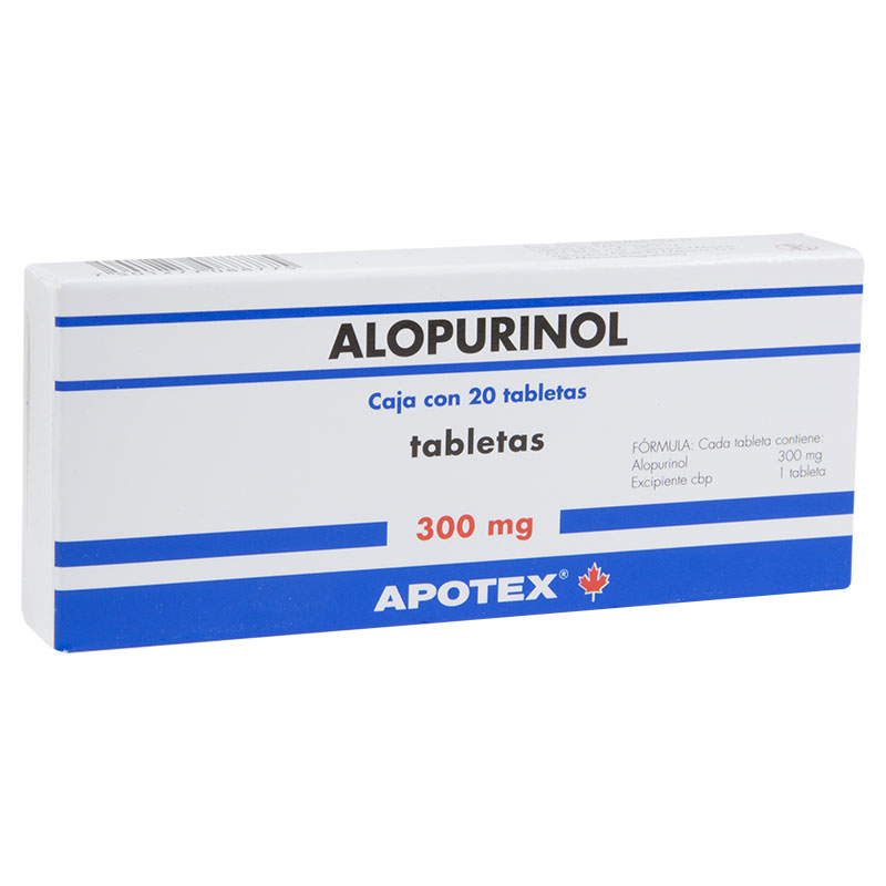 para que sirve la alopurinol 300 mg