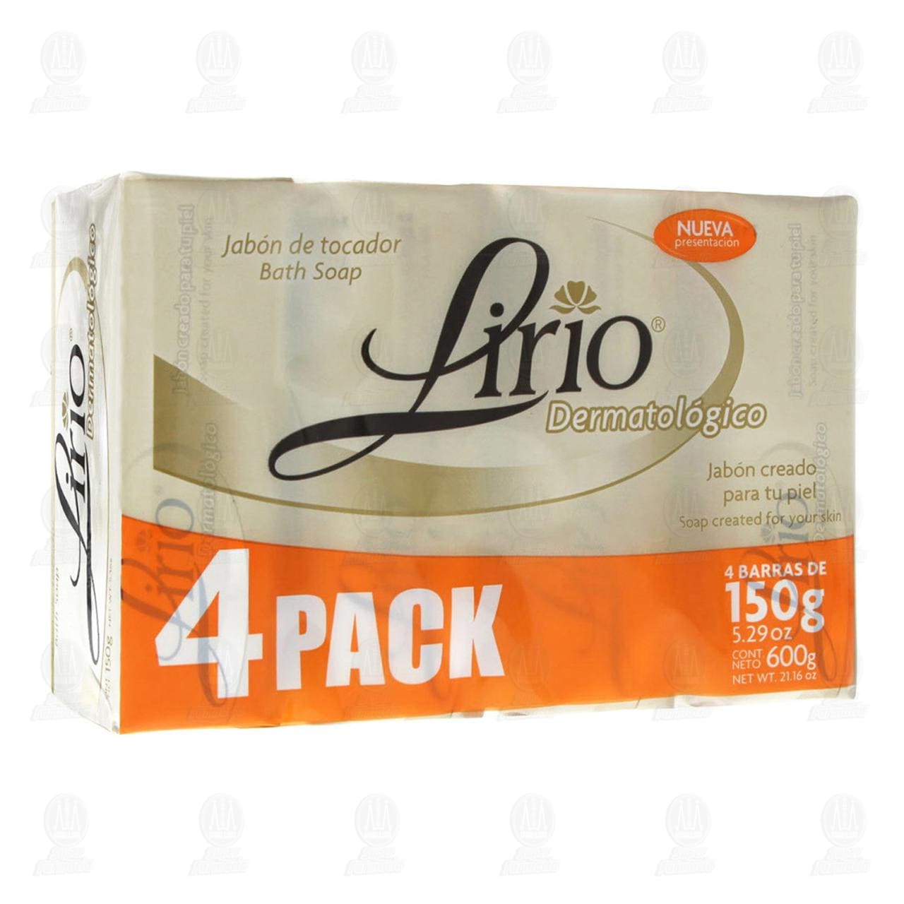 Comprar Pack De Jabón Lirio Dermatológico De Tocador 4 Pzas De 150 Gr Cu Farmacia Prixz 0080