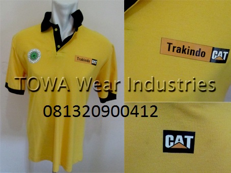 TOWA kaos kerah trakindo cat