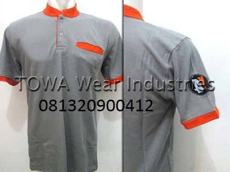 TOWA Kaos Kerah Lacoste Cotton Seragam Karyawan Hotel Boulevard