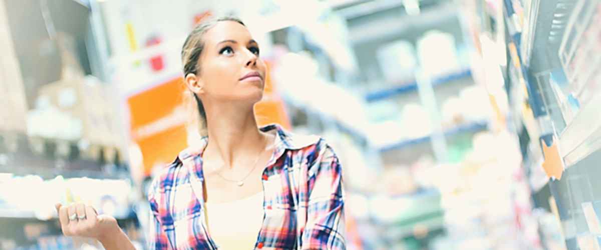 Supermarket shopping