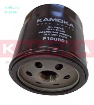 Фото запчасть №F100801 KAMOKA Фото запчасти фильтр масляный SEAT CORDOBA 1.4I 16V 9/96--/IBIZ