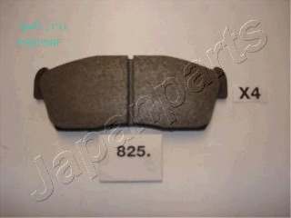 Фото запчасть №PA825AF JAPANPARTS колодки тормозные дисковые к-т 4 шт. pa-825af Колодки тормозные дисковые к-т 4 шт. PA-825AF PA825AF JAPANPARTS