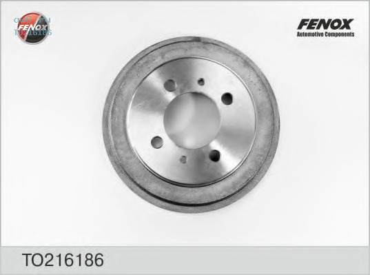 Фото запчасть №TO216186 FENOX барабан тормозной nissan almera 95-00, sunny 90-95 Запчасть номер TO216186 производителя FENOX