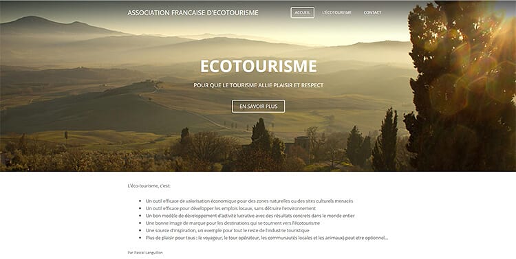 Association Française d'Ecotourisme Association Française d'Ecotourisme