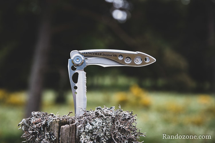 Test du couteau Leatherman Skeletool KBx