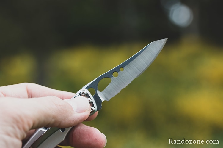 Test du couteau Leatherman Skeletool KBx
