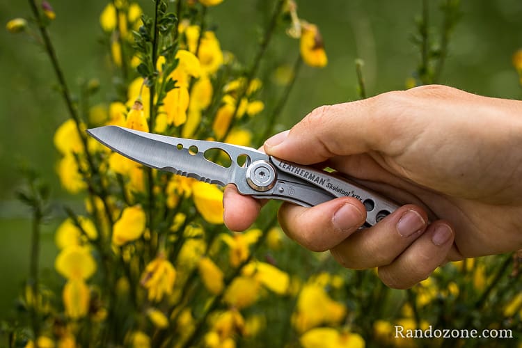 Test du couteau Leatherman Skeletool KBx