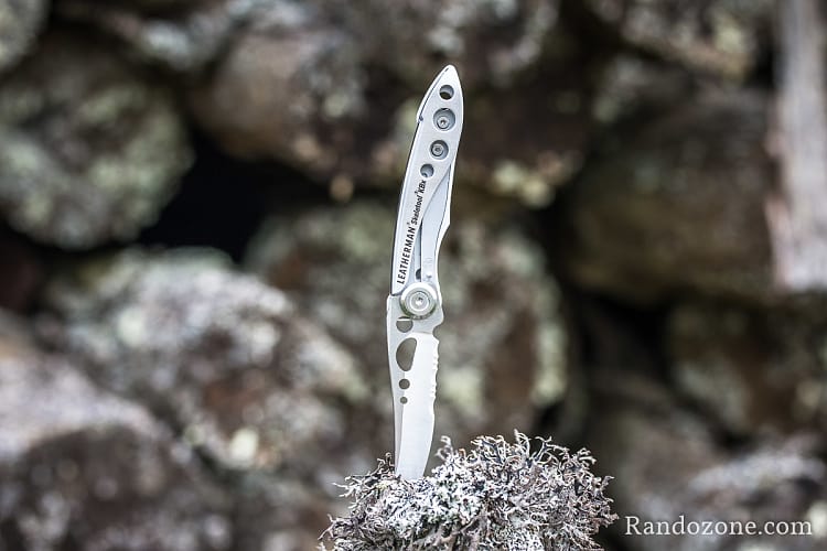 Test du couteau Leatherman Skeletool KBx