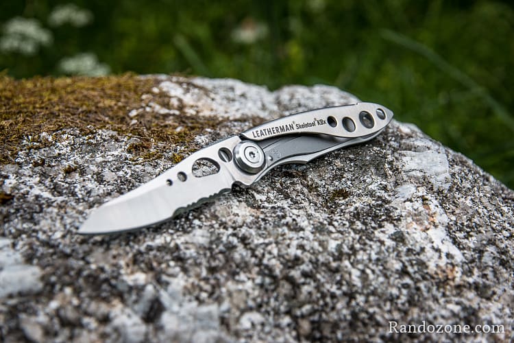 Test du couteau Leatherman Skeletool KBx