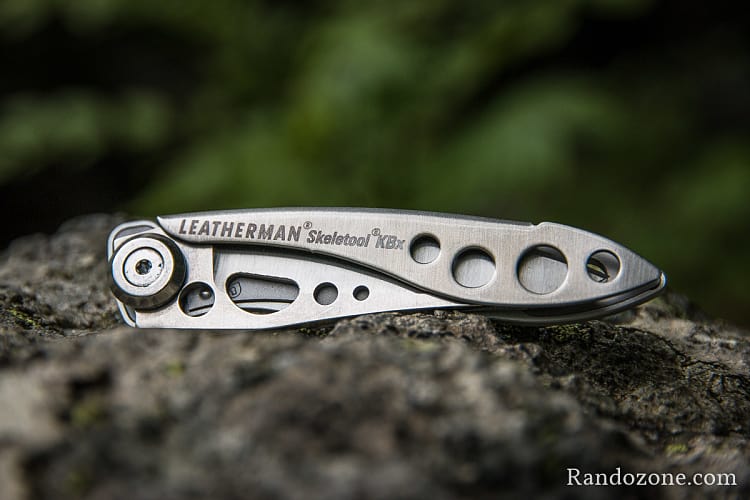 Test du couteau Leatherman Skeletool KBx