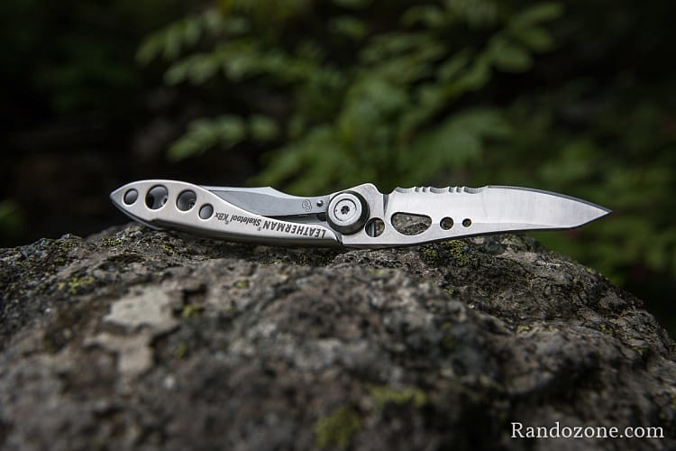 Test du couteau Leatherman Skeletool KBx