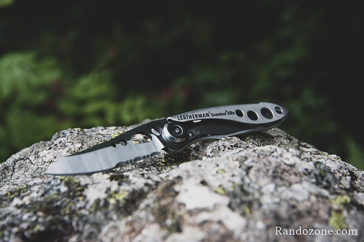 Test du couteau Leatherman Skeletool KBx