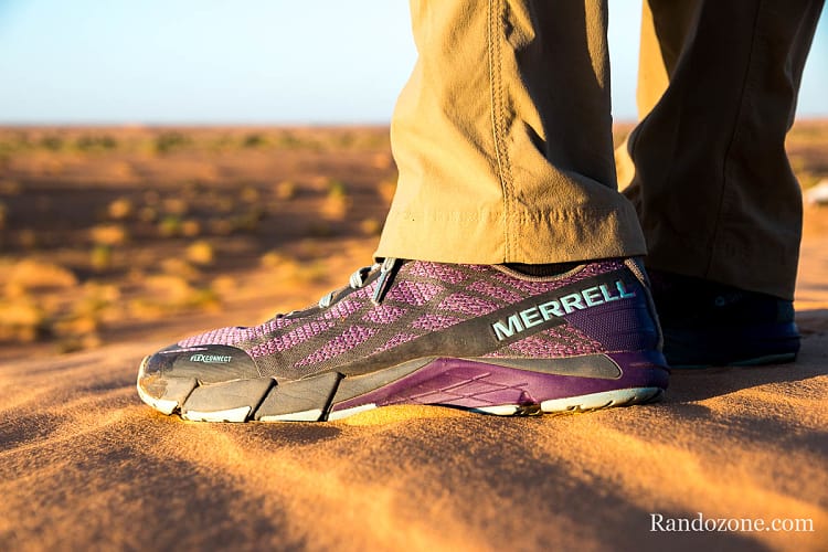 Test des chaussures Merrell Bare Access Flex Shield