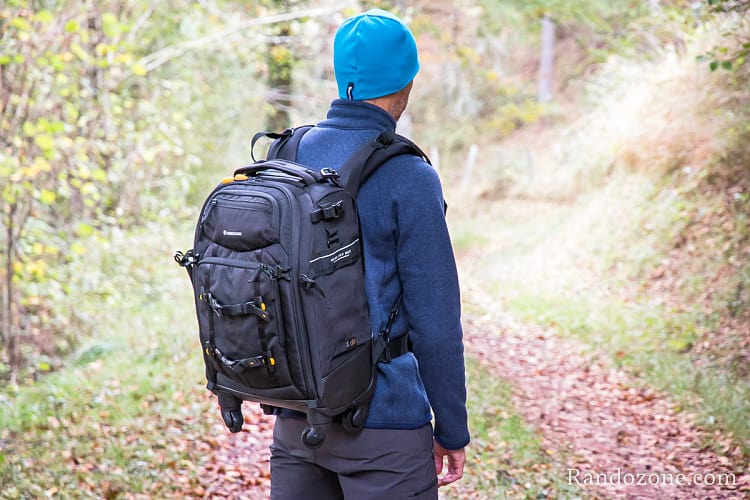 Test du sac photo Vanguard Alta Fly 55T