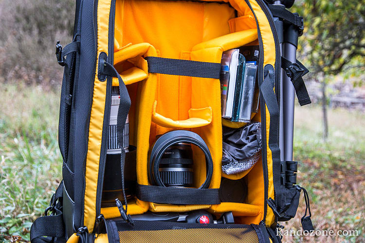 Test du sac photo Vanguard Alta Fly 55T