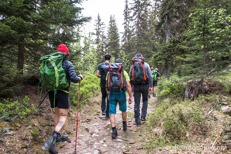 Test du sac à dos Osprey Exos 38