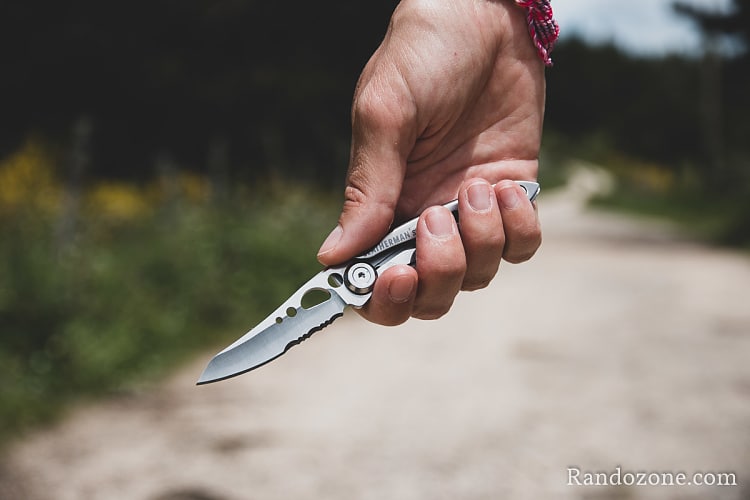 Test du couteau Leatherman Skeletool KBx