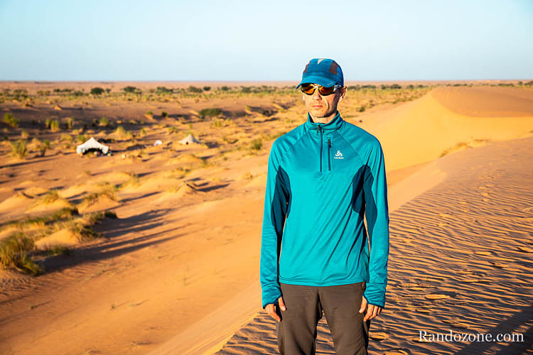 Test du pull 1/2 zip Blaze Zw Ceramiwarm
