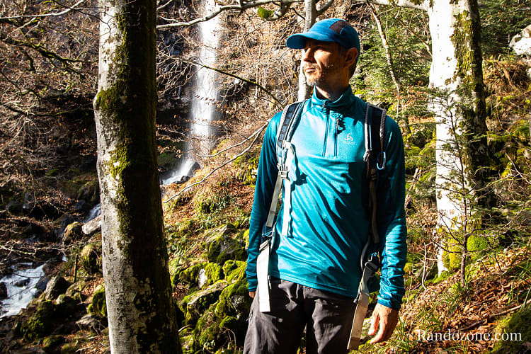 Test du pull 1/2 zip Blaze Zw Ceramiwarm