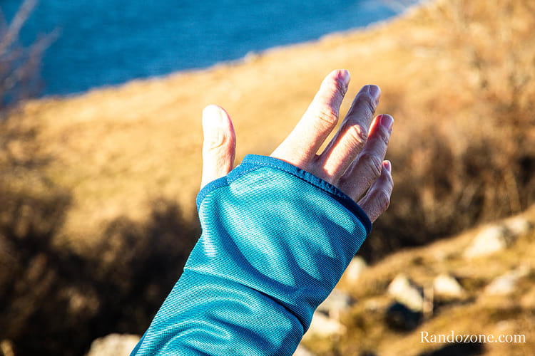 Test du pull 1/2 zip Blaze Zw Ceramiwarm