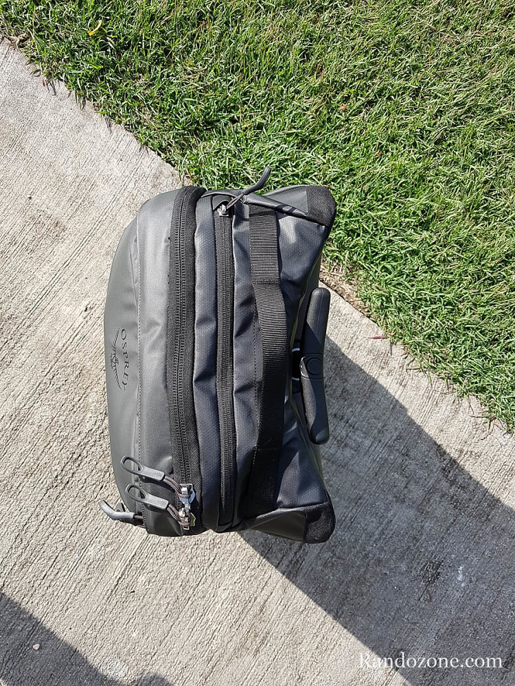 Test de la valise Osprey Rolling Transporter Global Carry-On 30