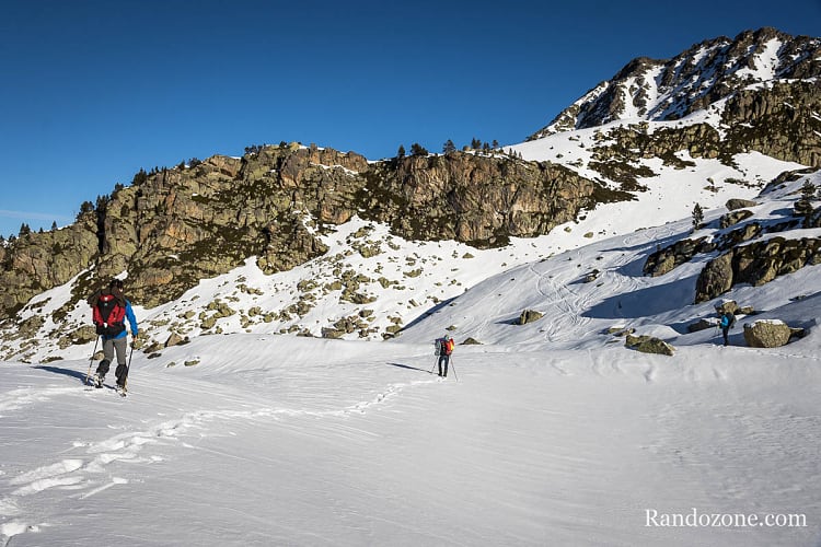 Randonnée en raquettes à neige