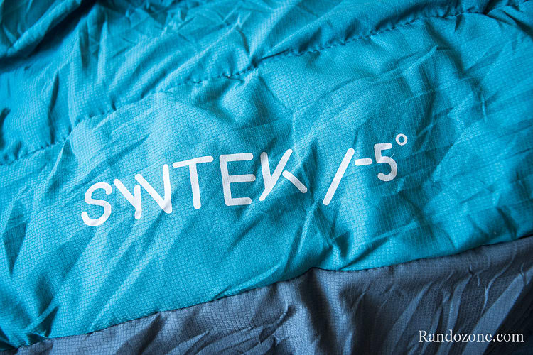 Sac de couchage Millet Syntek -5° Reg