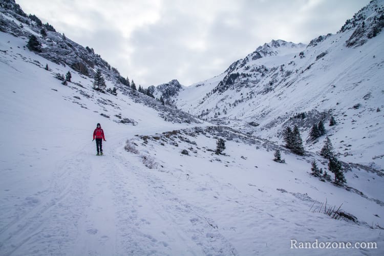 Randonnée en raquettes dans les Pyrénées