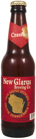 New Glarus Thumbprint Series Cran-bic Ale