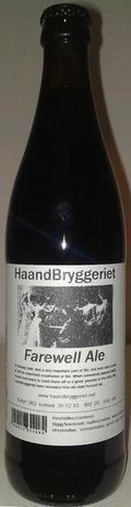 HaandBryggeriet Farewell Ale