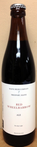 Maine Beer Red Wheelbarrow