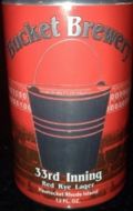 Bucket 33rd Inning Red Rye lager