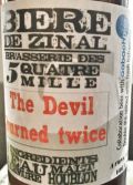 Bière de Zinal / Aabachbier The Devil Burned Twice