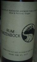 Deschutes Pub Reserve Series: Rum Wowzenbock