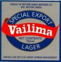 Vailima Special Export Lager