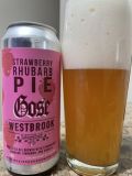 Westbrook Strawberry Rhubarb Pie Gose