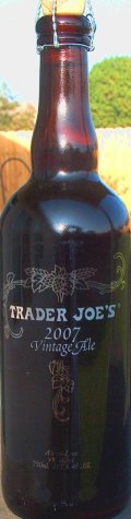 Trader Joe's Vintage Ale 2007