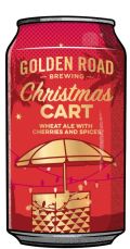 Golden Road Christmas Cart