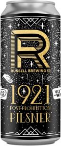 Russell 1921 Post-Prohibition Pilsner