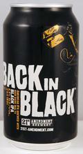 21st Amendment Back in Black