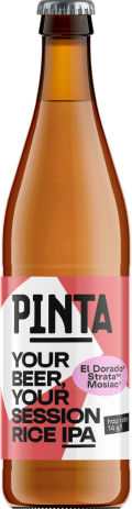 PINTA Your Session Rice IPA