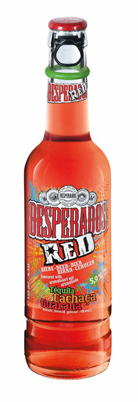 Desperados Red Tequila Cachaca Guarana Flavoured Beer, France