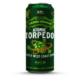 Sierra Nevada Atomic Torpedo West Coast Double IPA 19.2oz Cans