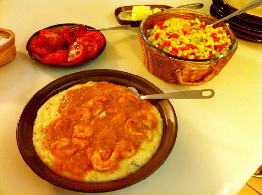 Tupelo Shrimp and Grits