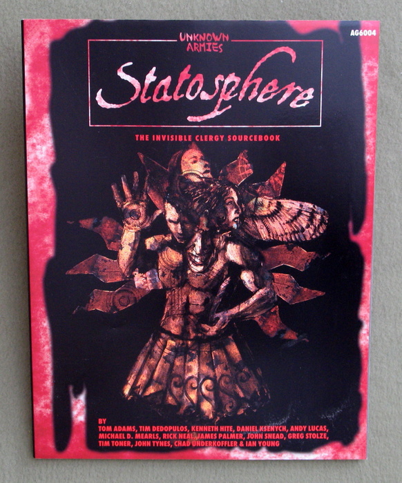 Statosphere The Invisible Clergy Sourcebook (Unknown Armies)