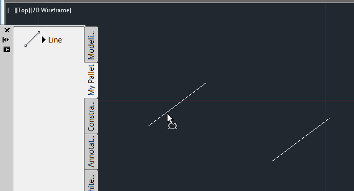 how to add block to tool palette in autocad