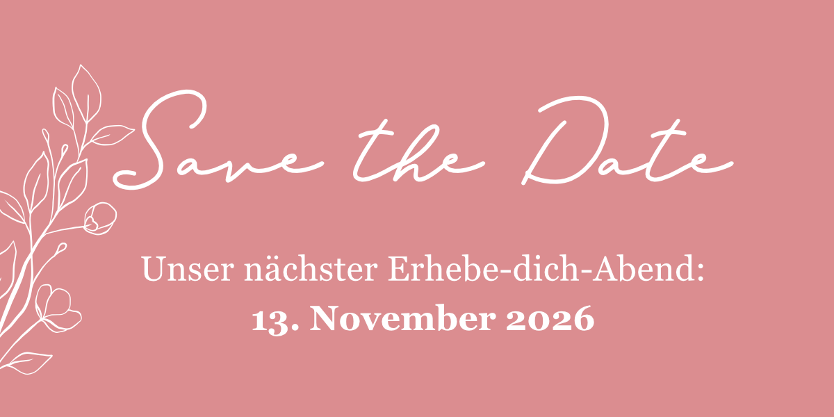 Frauenabend Erhebe dich Event Flyer