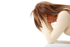 Female with Depression