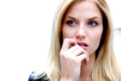 Unhappy Depressed Woman